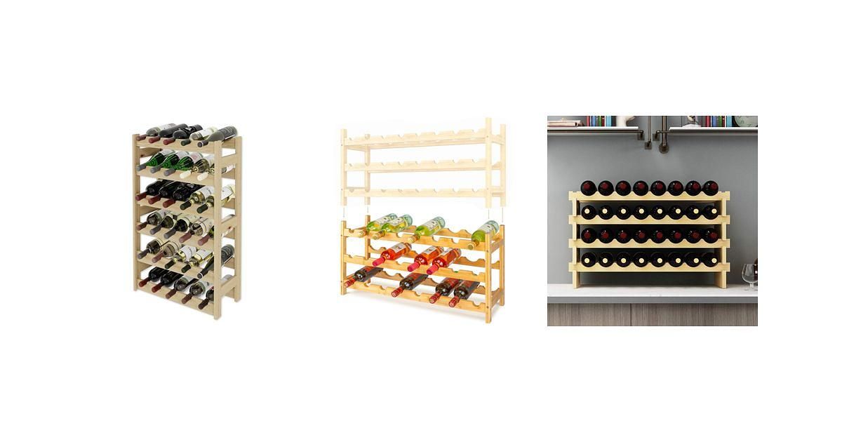 Die besten Weinregale für Keller und Wohnung